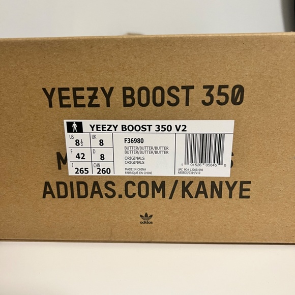 Yeezy Boost 350 Butter - Picture 3 of 6